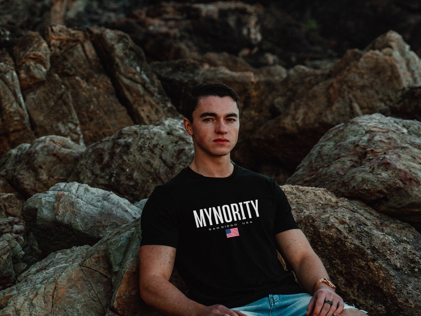 SD USA Flag T-Shirt